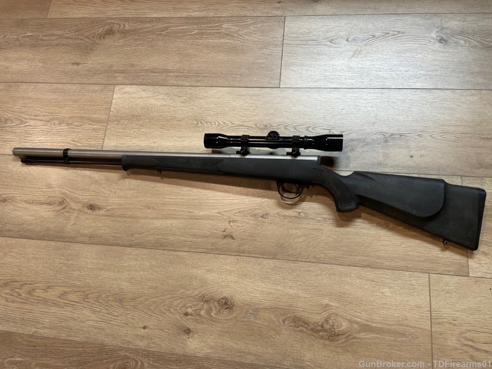 CVA Connecticut valley Eclipse .50 cal stainless muzzleloader w/ redfield-img-0