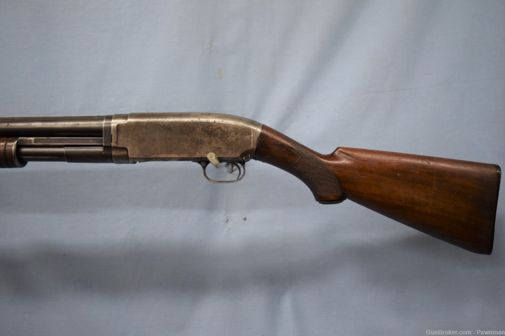 Winchester Model 12 in 12G solid rib made 1927-img-5