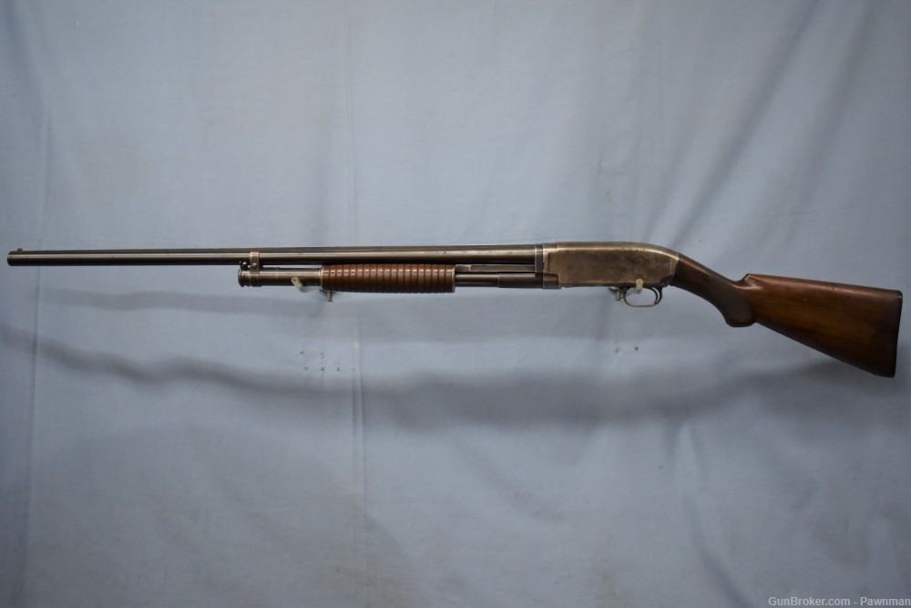 Winchester Model 12 in 12G solid rib made 1927-img-4