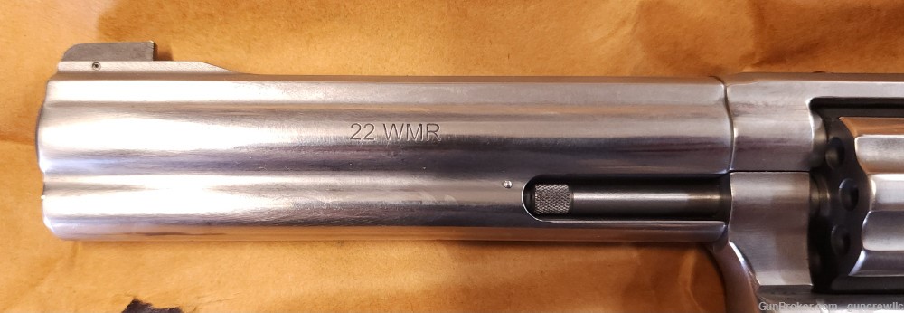 Smith & Wesson 12460 S&W 648 22WMR 22 Mag WMR 22mag SS 6" Layaway-img-3