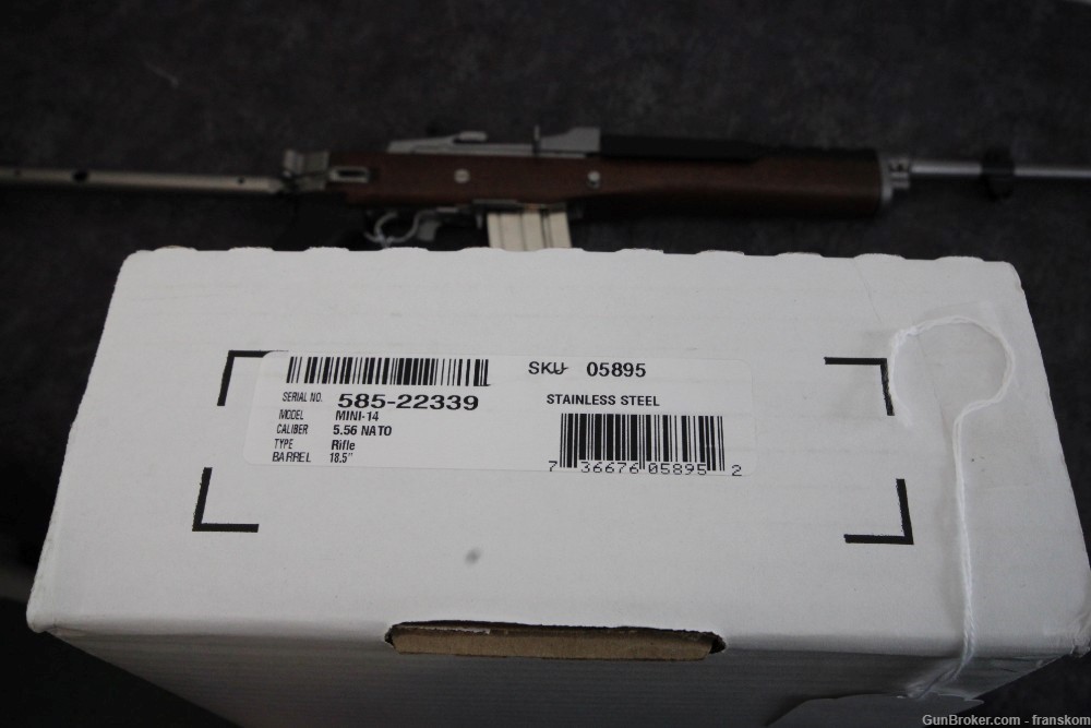 NIB Ruger Mini-14 Tactical Stainless - 5.56 NATO - 18.5" Barrel - Side Fold-img-29