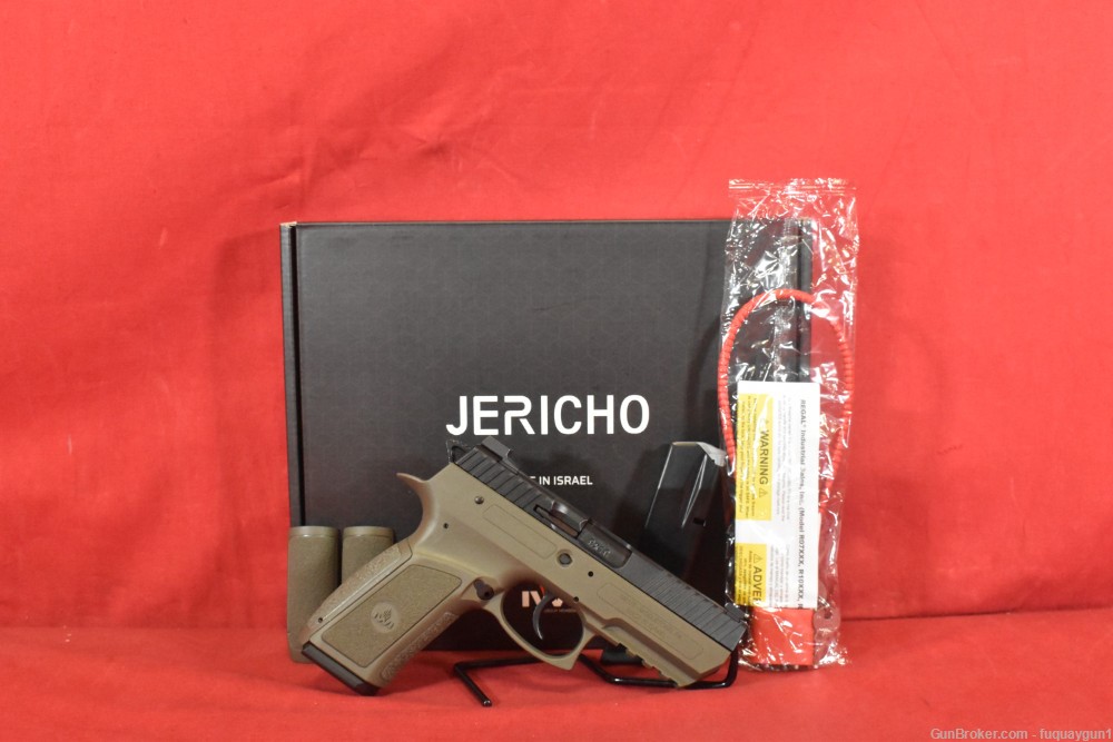 IWI Jericho 941 OD Green 9mm 3.8" 17rd J941PSL9OD-II Jericho-941-img-1