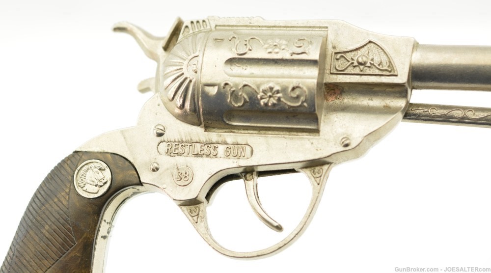 Vintage Actoy "Restless Gun" 38 Cap gun-img-2