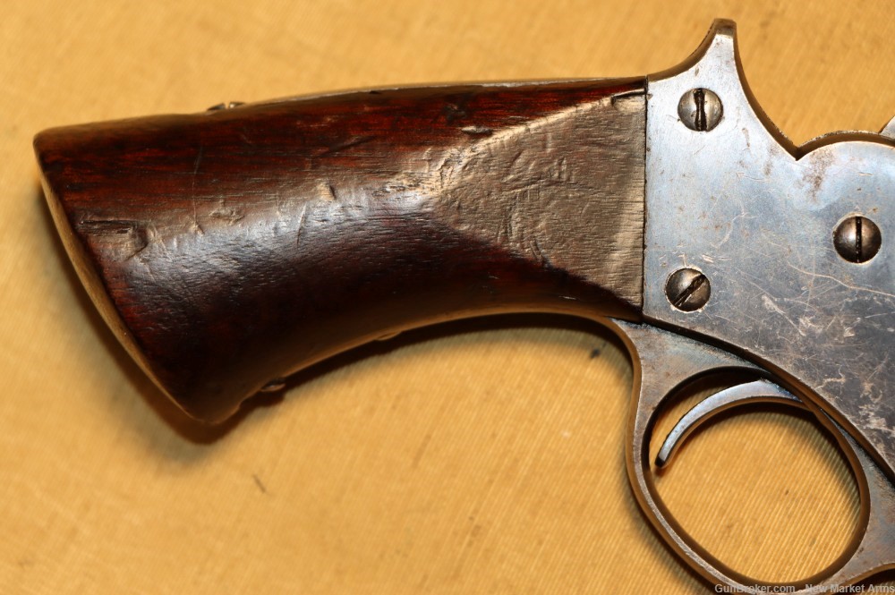 Fine Civil War Starr Arms Model 1863 Single Action Revolver c. 1864-img-9