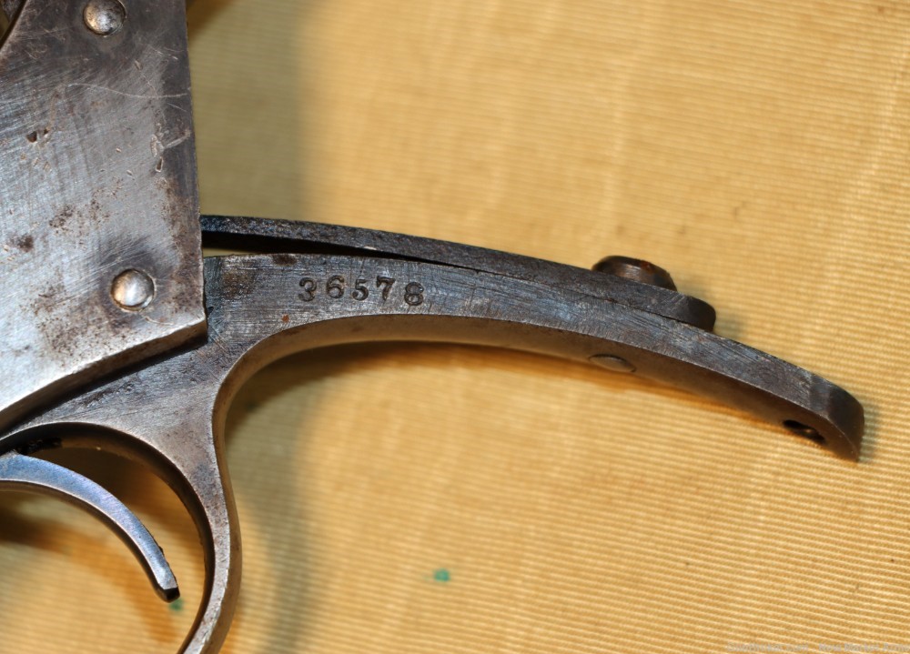 Fine Civil War Starr Arms Model 1863 Single Action Revolver c. 1864-img-11