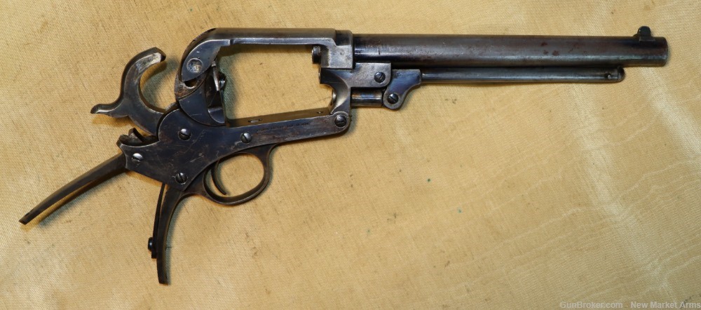 Fine Civil War Starr Arms Model 1863 Single Action Revolver c. 1864-img-45