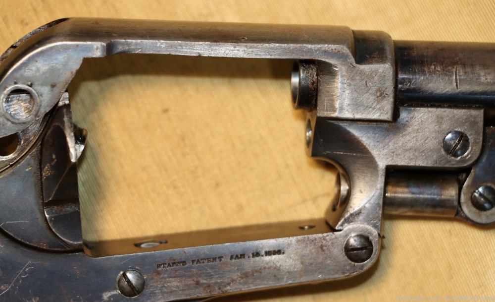 Fine Civil War Starr Arms Model 1863 Single Action Revolver c. 1864-img-52
