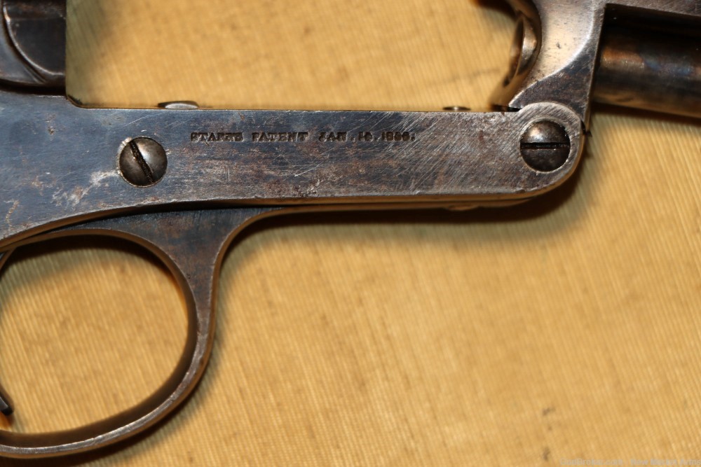 Fine Civil War Starr Arms Model 1863 Single Action Revolver c. 1864-img-50
