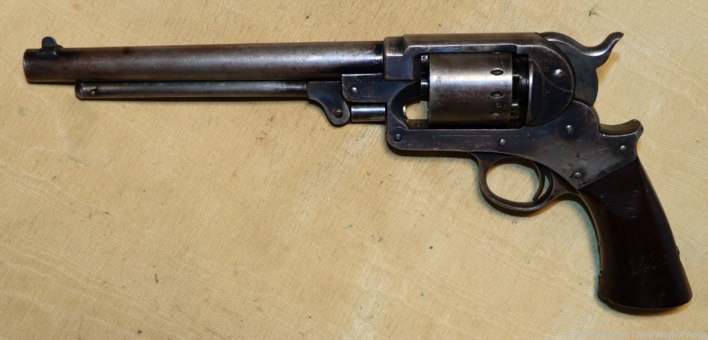 Fine Civil War Starr Arms Model 1863 Single Action Revolver c. 1864-img-2