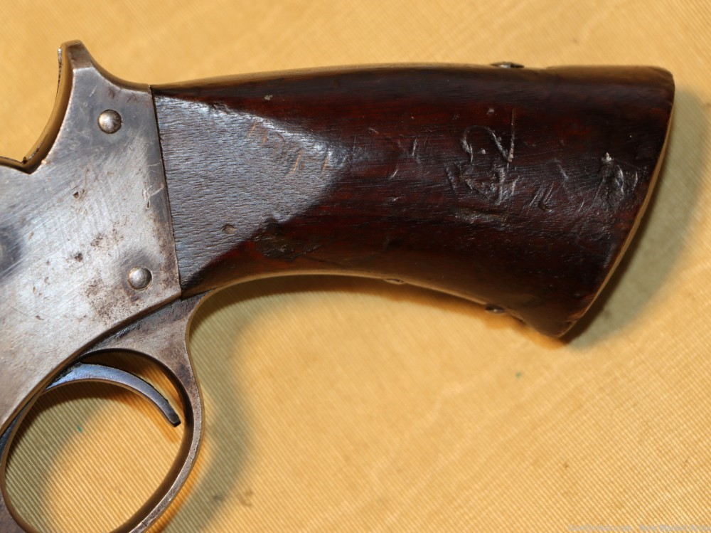 Fine Civil War Starr Arms Model 1863 Single Action Revolver c. 1864-img-4