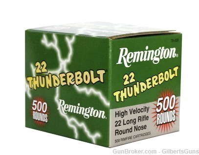 Remington Thunderbolt 22LR 40 Grain Ammunition TB-22B (5000 Rounds)-img-0