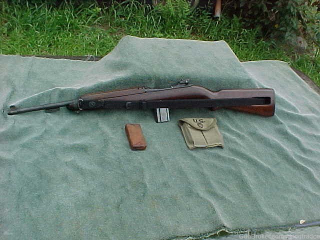 Vintage 1944 Inland / General Motors WWll 30 Cal Carbine 18" Brl + Extras-img-0