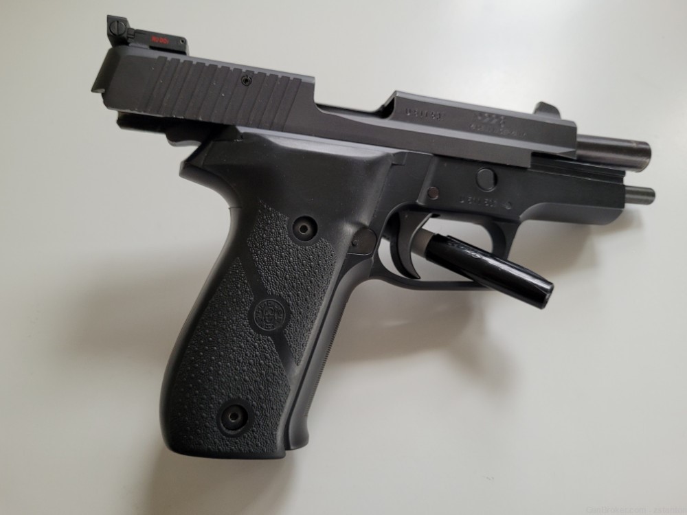 Sig P226 with rear adjustable sight & 4 high capacity mags-img-1