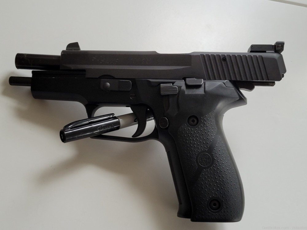 Sig P226 with rear adjustable sight & 4 high capacity mags-img-2