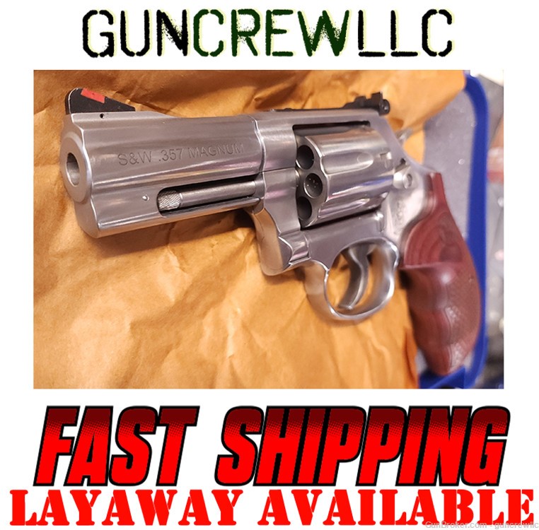 Smith & Wesson S&W 150713 686 Plus Deluxe SS 7rd 357Mag 3" Layaway-img-0