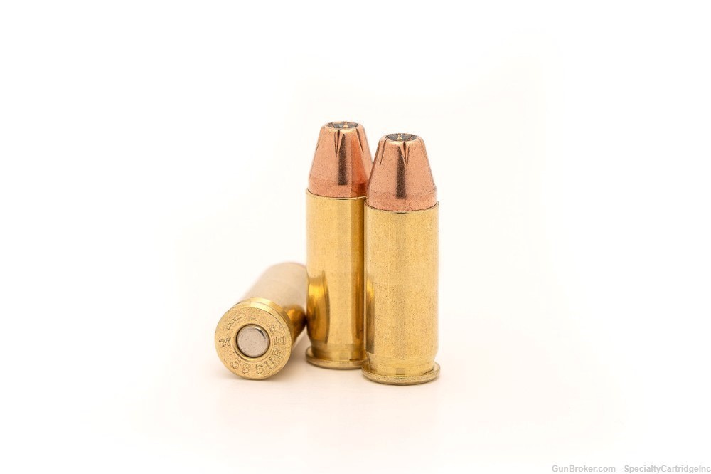 .38 Super 115GR JHP Minor (50 Rounds)- Elite- Specialty Cartridge-img-0