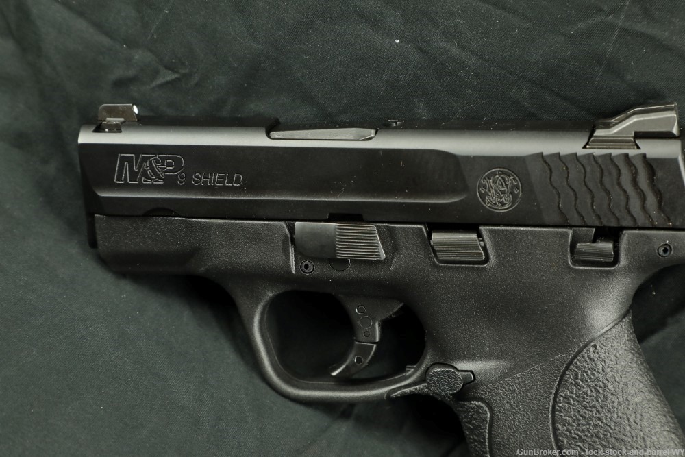 Smith & Wesson M&P 9 Shield 9mm 3” Semi-Auto Pistol Manual Safety-img-7