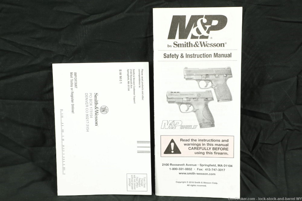 Smith & Wesson M&P 9 Shield 9mm 3” Semi-Auto Pistol Manual Safety-img-32