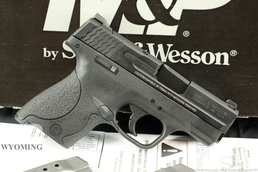 Smith & Wesson M&P 9 Shield 9mm 3” Semi-Auto Pistol Manual Safety-img-0