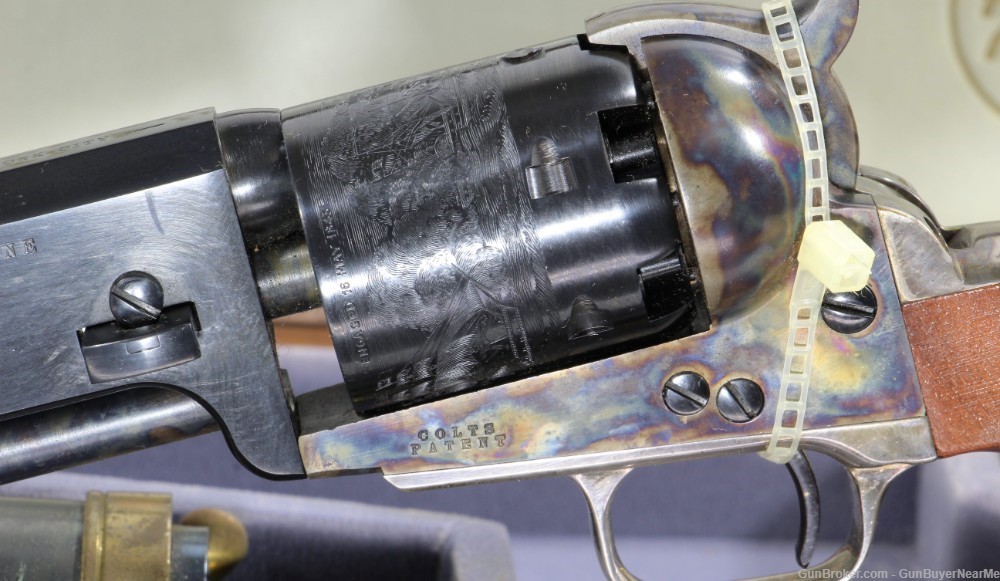 Cased Colt Model 1851 Robert E. Lee Commemorative Revolver-img-4