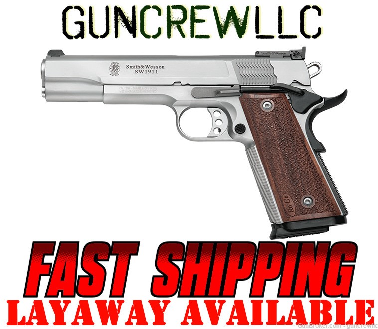 Smith & Wesson PC 178047 S&W 1911 SW1911 Pro Series 9mm SS 5" Layaway-img-0