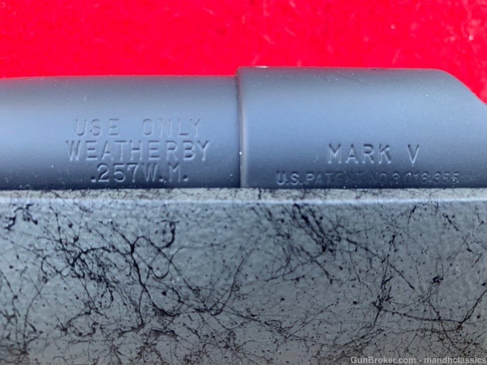 Very nice Weatherby Mark V Fibermark, 26", 257 Wby Mag-img-11