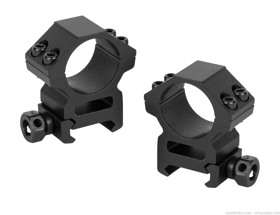 SALE ! Picatinny Rail Mount and Scope Rings fits Springfield M1A Rifle-img-2