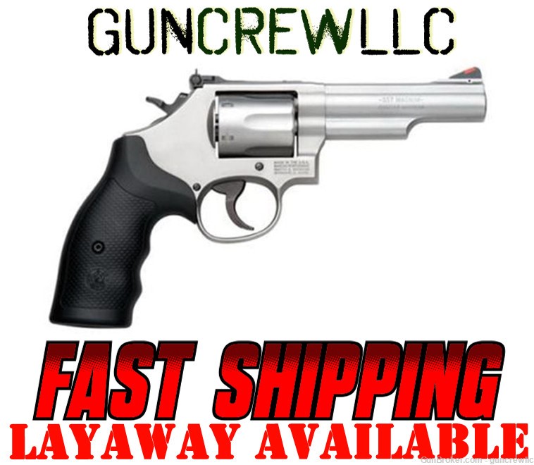  Smith & Wesson S&W Model 66 357Mag 357 Mag Magnum 162662 SS 4.25" Layaway-img-0