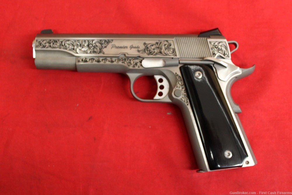 Springfield Armory Garrison 1911 "Tyler Gun works Premier Grade", Engraved -img-2