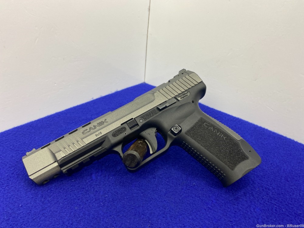 Canik TP9SFx 9mm 5.2" Tungsten Grey *PERFECT FOR ON THE RANGE SHOOTING* -img-0