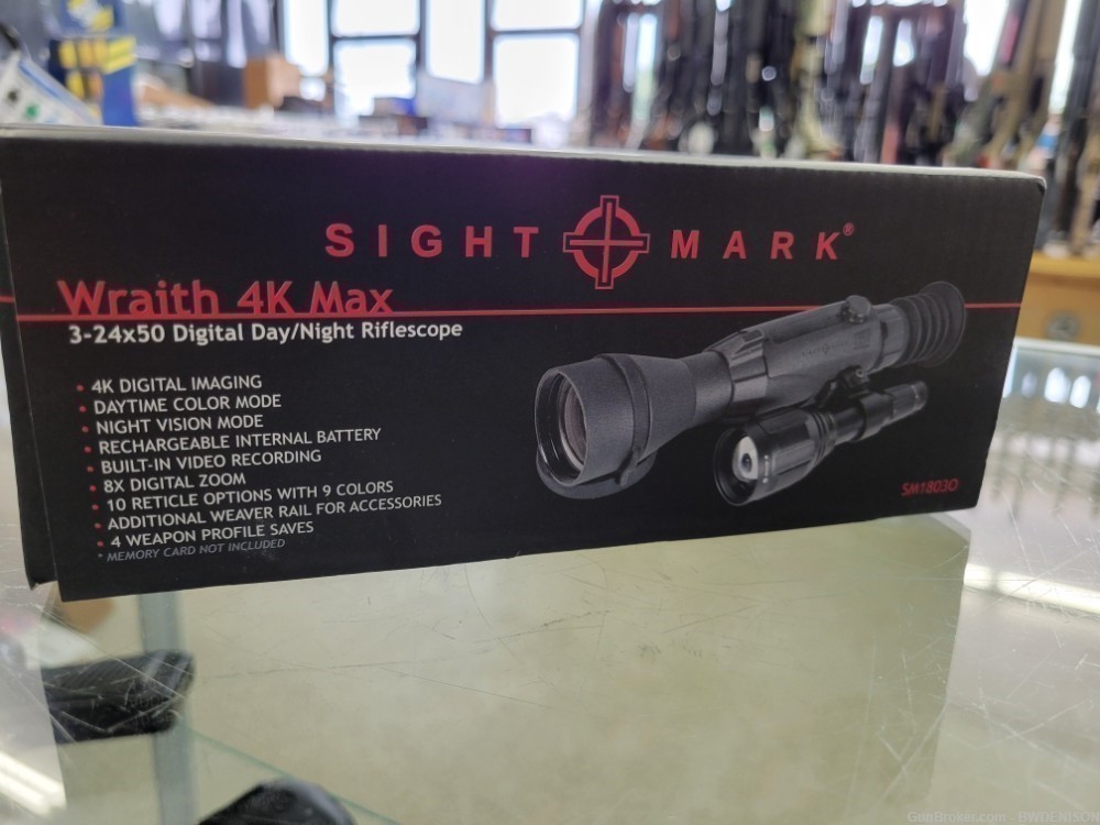 Sightmark Wraith 4k Max Store Demo Used Sightmark Night Vision Scope-img-4