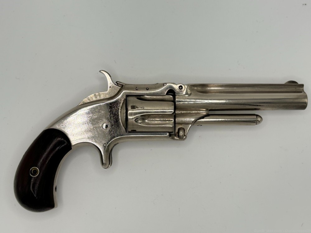Rare Antique Smith & Wesson  No 1 ½ Second issue revolver-img-1