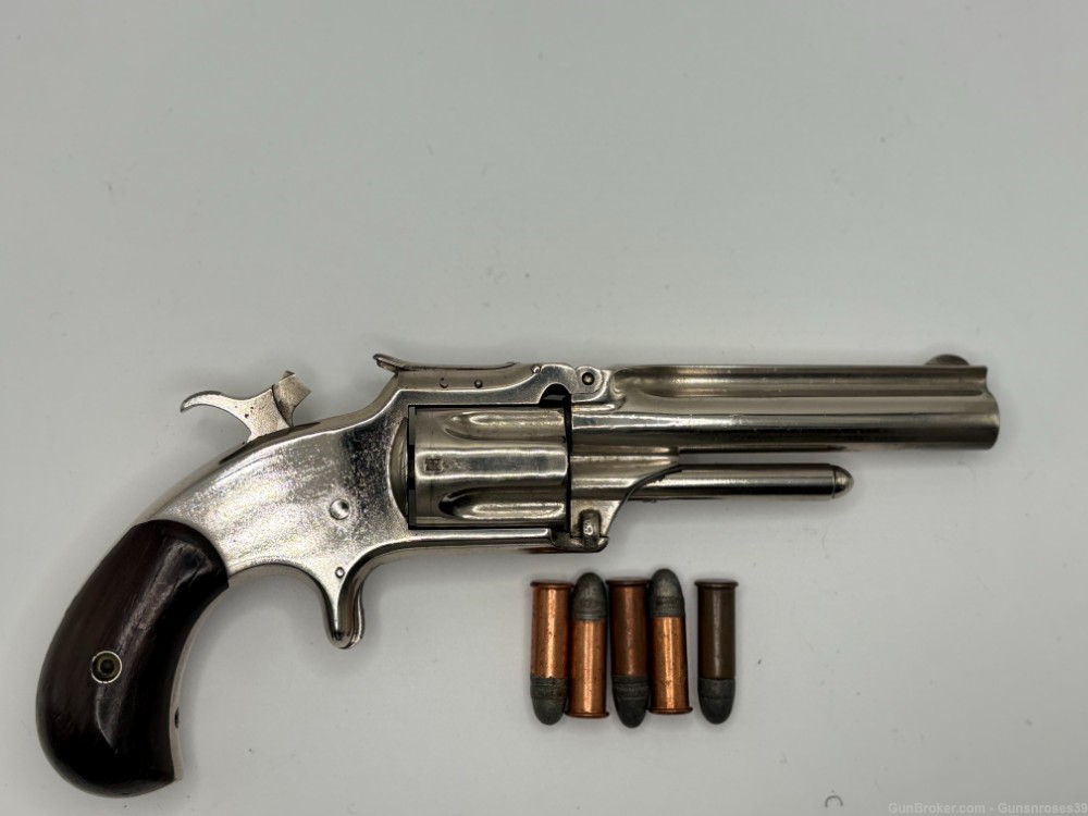 Rare Antique Smith & Wesson  No 1 ½ Second issue revolver-img-0