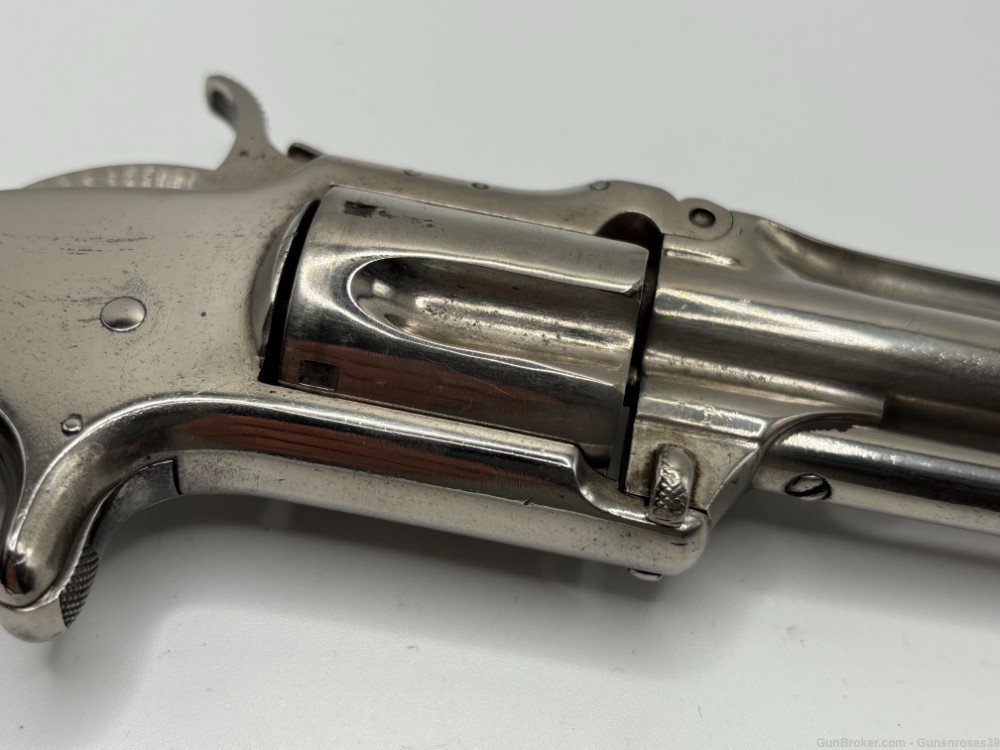 Rare Antique Smith & Wesson  No 1 ½ Second issue revolver-img-3