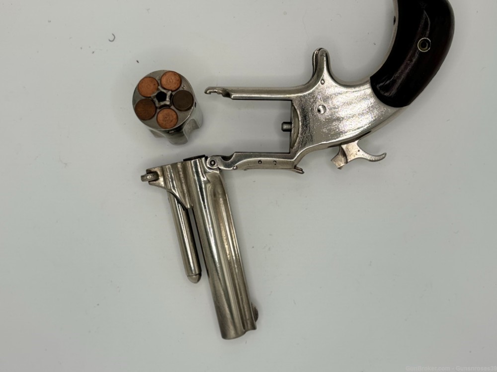 Rare Antique Smith & Wesson  No 1 ½ Second issue revolver-img-14
