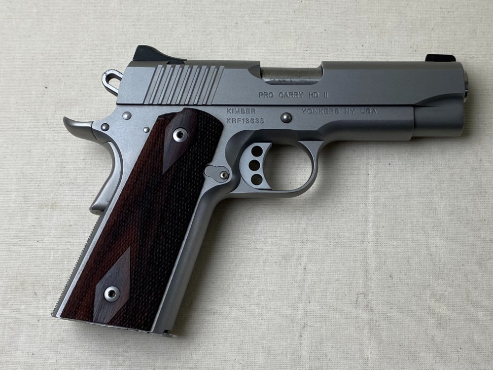 Kimber 1911 Pro Carry HD II 38 Super 3.75" Stainless-img-16