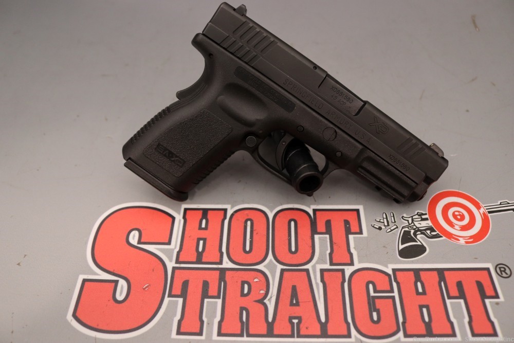 Springfield Armory XD-45 Compact .45 ACP 3.75"bbl w/Case-img-1