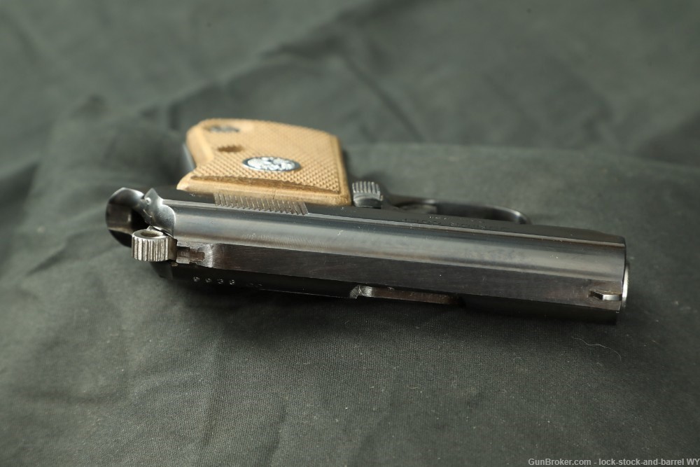 Spanish Made Junior Colt .25 ACP Semi-Auto Pocket Pistol W/ Box & Mag 1961-img-5