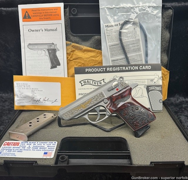 Walther Premier and Premier Gold Series PPKS .380acp New Old Stock-img-0