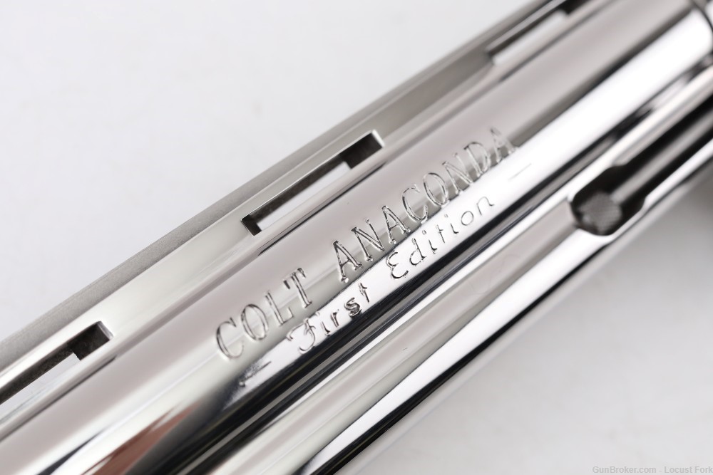 Colt Anaconda 44 Mag FIRST EDITION Custom Shop 1/1000 UNFIRED w/ Case NR -img-5