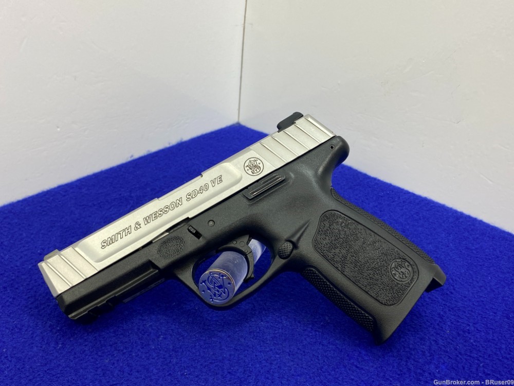 Smith Wesson SD40VE .40 S&W Stainless 4" *SELF DEFENSE ENHANCED SERIES*-img-0