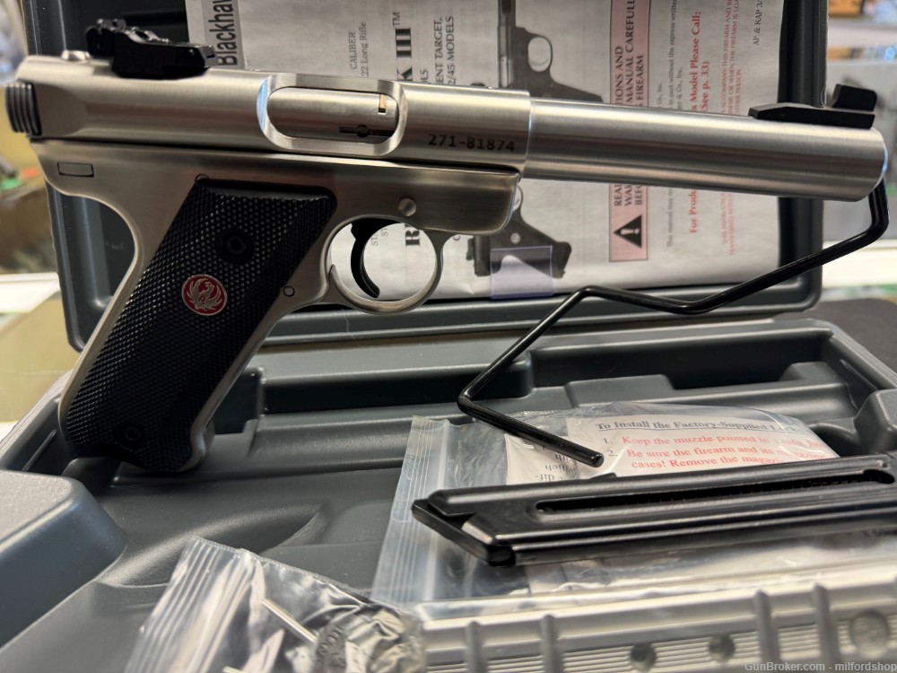 Ruger mark 3 stainless new old stock-img-1