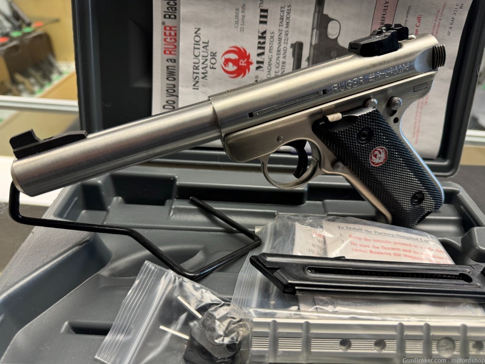 Ruger mark 3 stainless new old stock-img-4