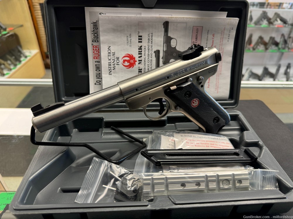 Ruger mark 3 stainless new old stock-img-3
