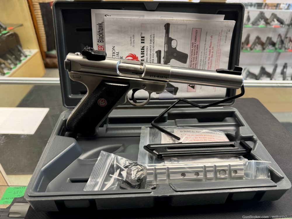 Ruger mark 3 stainless new old stock-img-0