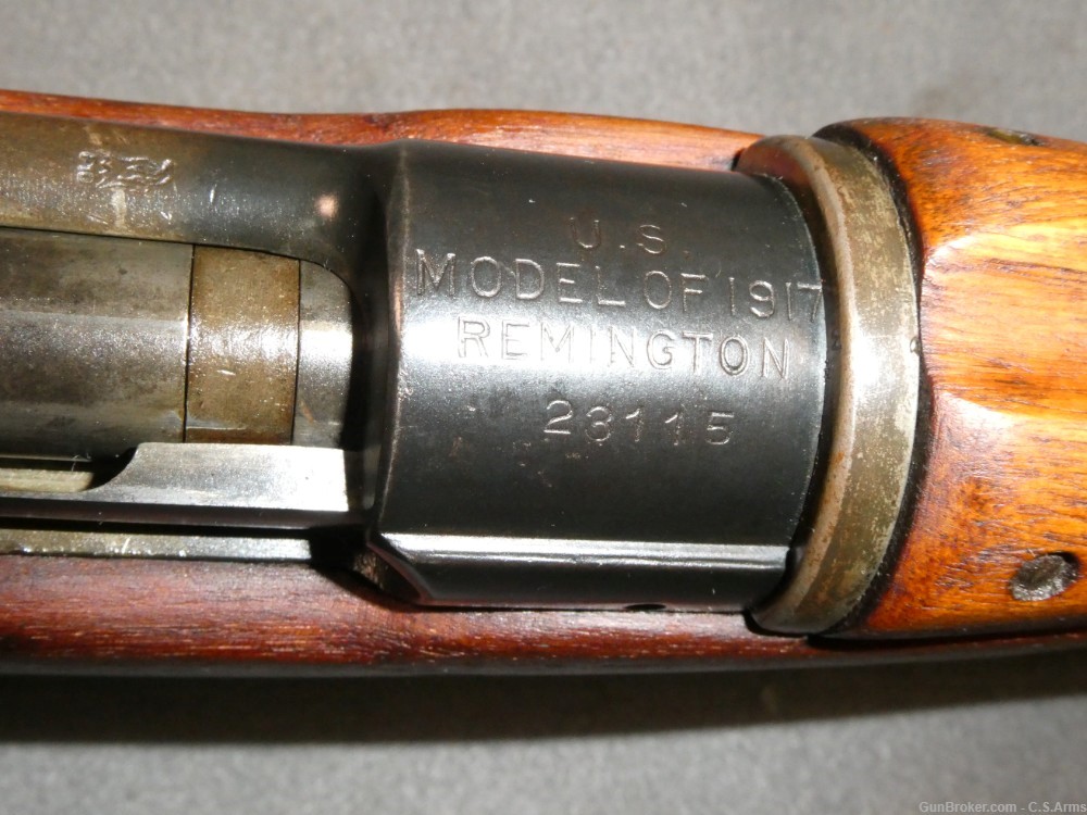 Remington U.S. Model 1917 Rifle, .30-06, WWII Re-Build-img-17