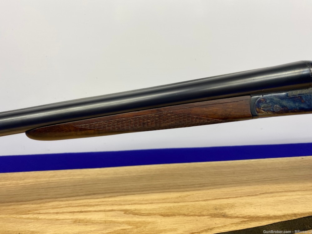 AYA Model 107-LI 12ga Blue 28" *MODESTLY ENGRAVED SPANISH SxS SHOTGUN*-img-23