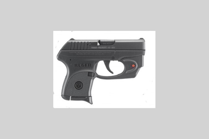 3752 ruger lcp with laser viridan red laser 380acp acp ap 380 7rd -img-0