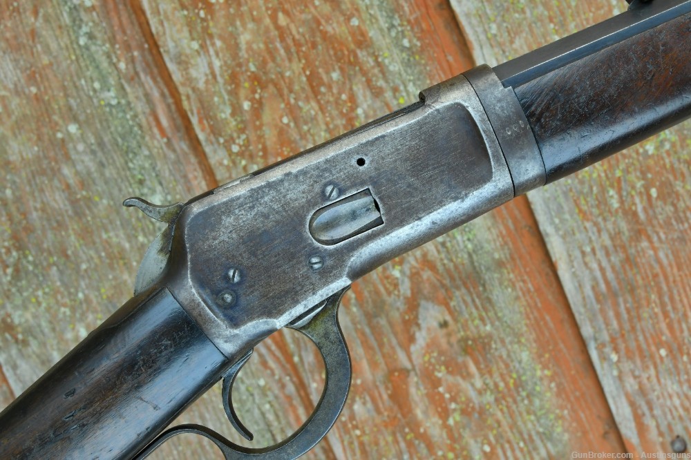 RARE, EARLY Winchester Model 1892 Rifle - 38 WCF - *TAKE DOWN*-img-16