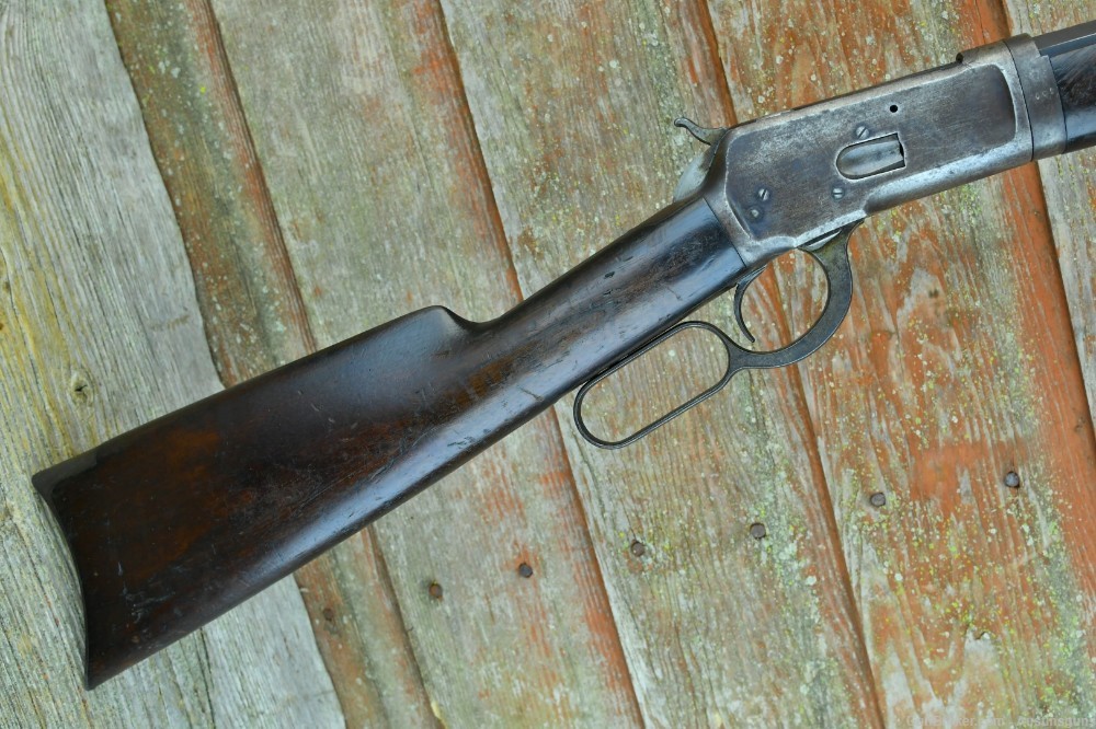 RARE, EARLY Winchester Model 1892 Rifle - 38 WCF - *TAKE DOWN*-img-14